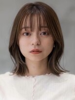 ドットハリス(.Hallis)&nbsp;大人かわいい/小顔/ミディアムレイヤー/20代30代40代