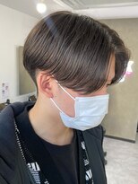 エルマーク 梅田(L-MARK)&nbsp;センターパートニュアンスパーマ韓国カルマパーマコンマヘア