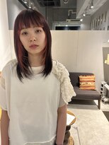 ミリルフ(milli rufu)&nbsp;フェイスレイヤーの入ったミディアムスタイル