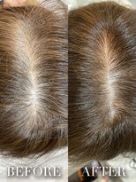 メイプルフェロー(MAPLE fellow)&nbsp;脱白髪染め大人ショートスモーキーベージュ30代40代50代60代