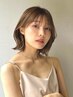 【新規人気NO.1】カット＋ケアカラー＋クイックトリートメント￥9980