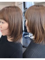 エムプラス 二子玉川(Mplus)&nbsp;【イルミナカラー】透明感ありA 明るい白髪ぼかし Mplusミズイデ