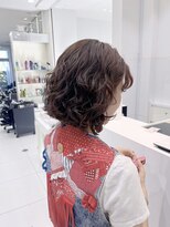 トニーアンドガイ 青山店(TONI & GUY)&nbsp;おしゃれ女子ウルフヘアニュアンスカラーウェーブヘア
