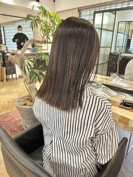 ファイブシーン アオヤマ(5SCENE AOYAMA) 韓国ヘアくびれヘアヨシンモリ顔周りレイヤー20代30代40代