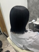 フォンド 津田沼(fond.)&nbsp;デザインカラー/レイヤーカット/ウェットヘア/オリーブベージュ