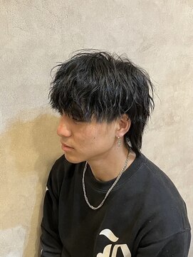 ジールサロン 学園の森店(ZEALSALON) ウルフ無造作パーマ