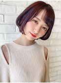 ボブルフ/ネビージュ/ワンレン/小顔/黒髪/髪質改善/錦糸町