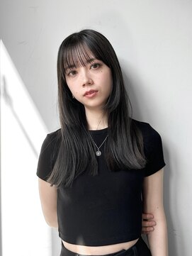 アフロート ギンザ(AFLOAT GINZA) ワイドバング×顔周りレイヤー 10代20代30代◎