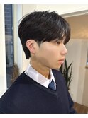 三重桑名韓国ニュアンスカルマダウンセンターパートパーマ