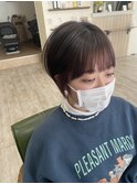 『SHOKI』　コンパクトショート　ヘムラインカラー
