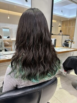 アメリ バイ アピッシュ(Amelie by apish) ブリーチ毛 内部トリートメント必須 新デジタルパーマ