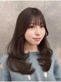 【kumu】 顔周りカット/ロングレイヤー/栄/名古屋/20代/30代