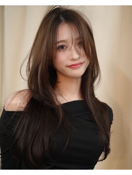 ノラキチジョウジ(NORA KICHIJOJI) 外国人風パーマフェイスレイヤーくびれミディアムハイレイヤー