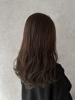 ニューカマー バイ ヘッドライト シブヤ(NEW COMER by HEADLIGHT shibuya)&nbsp;ダークブラウン×フェミニンロング