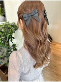 お呼ばれヘアセット