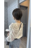 ブリーチ無しのオリーブアッシュ