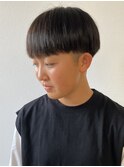 【メンズ 松戸 岩口】つややかストレートラインマッシュショート