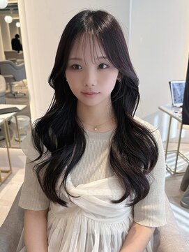 マインバイアフロートギンザ(MYNE by AFLOAT GINZA) 大人かわいい/韓国ヘア/アッシュグレージュ/後れ毛/サイドバング