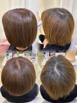 アミュー(amiu) 白髪ぼかしカラーを一年続けると