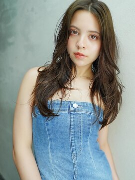 カンナ(Canna) ミディアムレイヤーカット/ダークアッシュ/髪質改善/TOKIO表参道