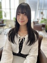 クッキー ヘアーアンドメイク(COOKIE Hair&Make)&nbsp;【COOKIE】前髪ありナチュラルストレート