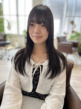 クッキー ヘアーアンドメイク(COOKIE Hair&Make) 【COOKIE】前髪ありナチュラルストレート