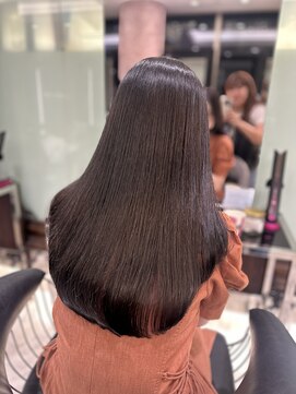 パーマ落としラボ アピッシュ 銀座(apish) 浅子小百合/極上パーマ落とし18000円コース