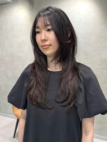 シャルムバイケンジ(Charm.by KENJE)&nbsp;【 韓国/レイヤー 】ロングレイヤー/ハッシュカットロング/小顔