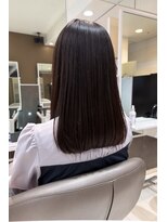 クラメール 黒崎コムシティ店(Kraemer) シック グレージュ×セミロング ロブ