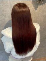 パーミル ヘア クマモト(permille ‰ hair Kumamoto)&nbsp;ワインレッド×サラ艶