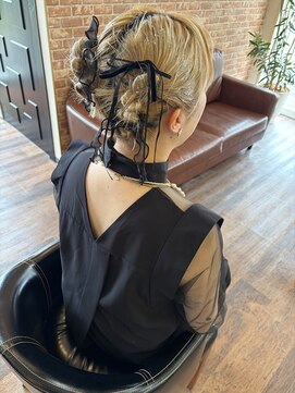 ヘアーパッション(Hair Passion) ボブのツインアレンジ