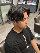 スタイルメンズ 藤沢(STYLE MEN)&nbsp;STYLE MENメンズカット アップバング スパイラルパーマ