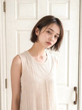 アロマ ヘアルーム 池袋店(AROMA hair room) ミニボブ/ショートボブ/アッシュブラウン/小顔カット/前髪/池袋