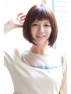 ヘアサロン トラヴィス(hair salon Travis) ショートバングで可愛らしさアップ、オシャレショートヘア