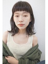 コス(kos) 前髪で似合わせ*ニュアンスロブ