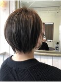 大人ショートボブ