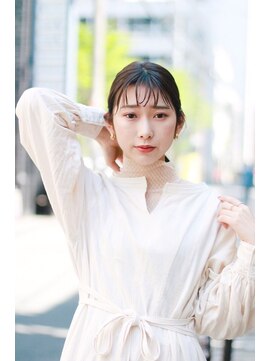 アンレーブ(UNREVE) 前髪シースルーバング