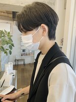 バイフィフス 原宿/表参道(by fifth)&nbsp;◇センターパート 韓国ヘア ニュアンスパーマ トランクスヘア