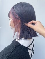 カリーナコークス 原宿 渋谷(Carina COKETH)&nbsp;イヤリングカラー/ピンク/ダブルカラー/ウルフカット/オージュア