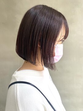 アマーク(a mark) 【能田 花音】ラベンダー / 内巻きボブ