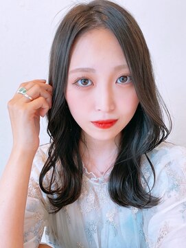 ザブックハンドサロン(The book hand salon) アッシュ×セミロング