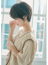 アバーブ ギンザ(Above Ginza) 大人可愛い＊20代30代40代前下がりショートボブ丸みショート◎