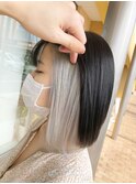 インナーカラー★ホワイト★