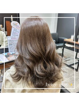 アールヘアー(ar hair) 【市川諒】赤みゼロ Olive gray beige