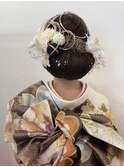 2023新成人ヘアセット