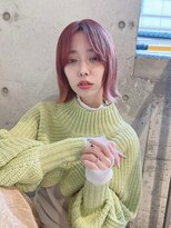 ルービック 奈良(Rubik's)&nbsp;イメチェンモード外ハネウルフボブ×暖色おしゃれカラー