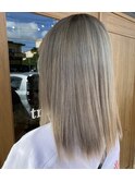 ブリーチカラー・グレージュ・ベージュ・ミルクティー【豊見城】