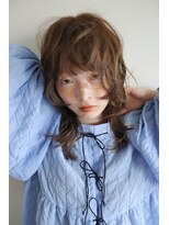 アンドスタイル(&style)&nbsp;【大名店　江藤】ブリーチなしブラウンベージュ