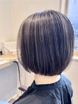 コノアラボ 守谷店(Conoah labo) 白髪ぼかし/脱白髪染めハイライト/イメチェン/こなれミディ