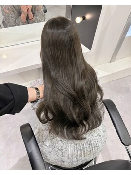 エトバイイオエ(et by ioe) 前髪/アンブレラカラー/こなれミディ/イメチェン/ウェーブパーマ